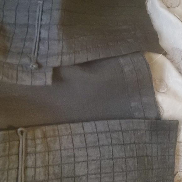 Eileen Fisher WOMAN Black Round Neck Frog Closure Cardigan. - Picture 7 of 12